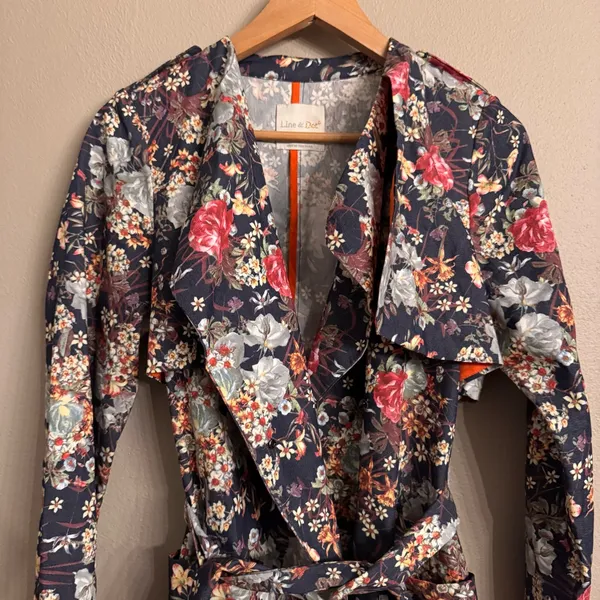 LINE &‎ DOT Floral Trenchcoat - Image 3