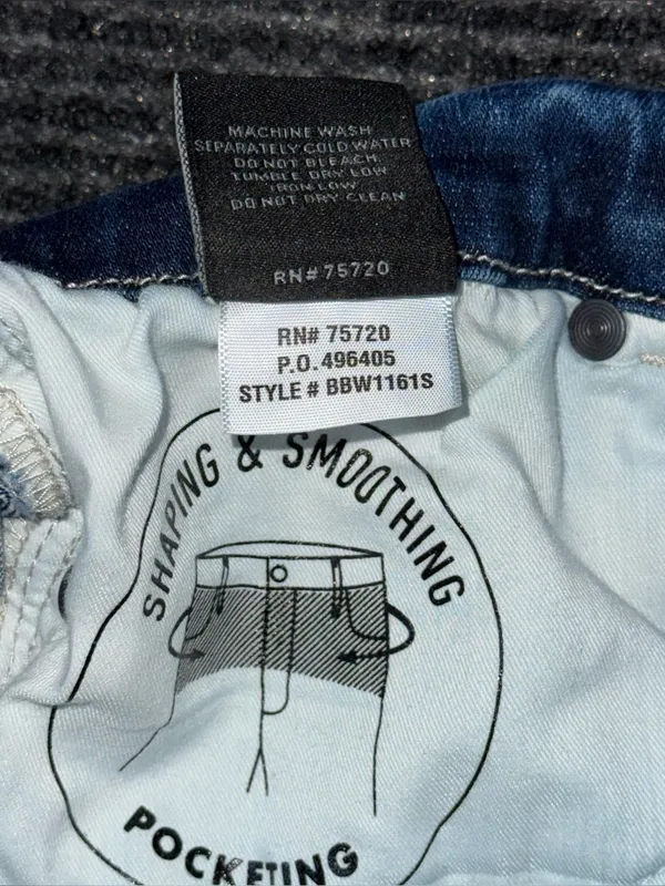 Buckle Black Fit No 75 Tailored Bootcut Stretch Jeans Sz 27 x 29.5 BBW1161S EUC - Image 10