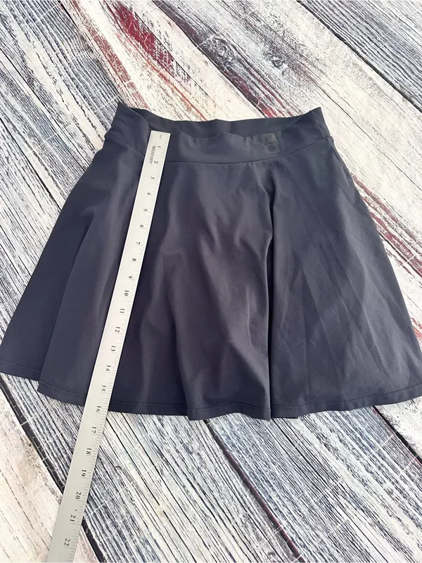 Fabletics Navy Blue Flounce Performance Flare Tennis Skirt - Image 8