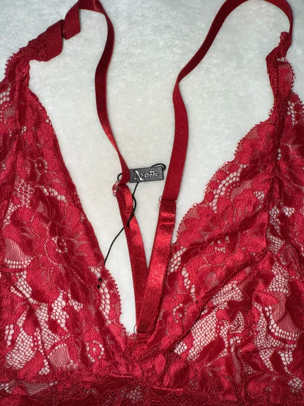 Ababoon One Piece red Lingerie size Medium - Image 6