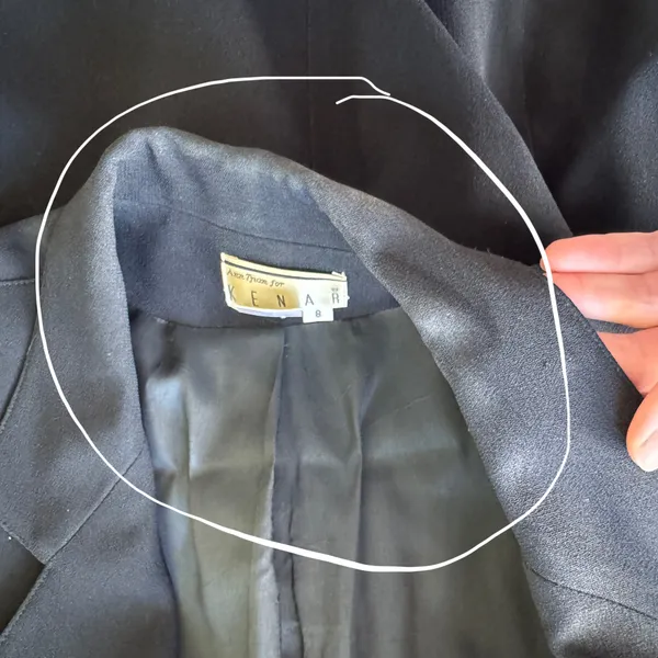 Vintage Double Breasted Blazer - Image 7
