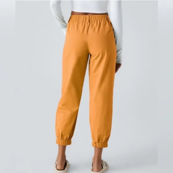 HALARA Rising Sun Orange Jogger Pants - Image 6