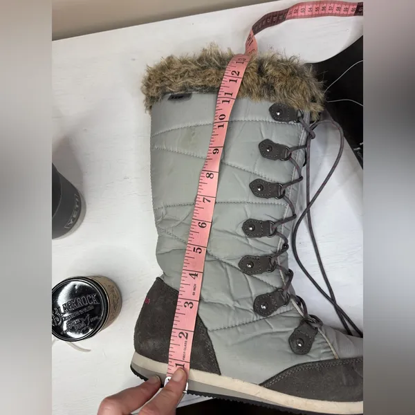 L.L. Bean Carrabassett Lace Winter Boots Sz 7.5 - Image 16