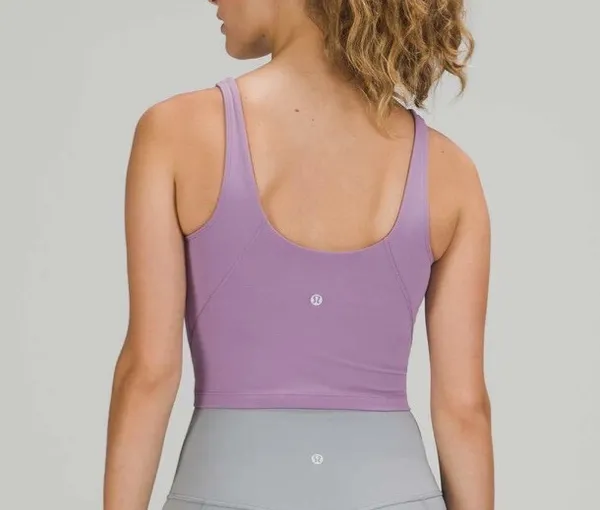 Lululemon Align Crop Tank Top Wisteria Purple - Image 2
