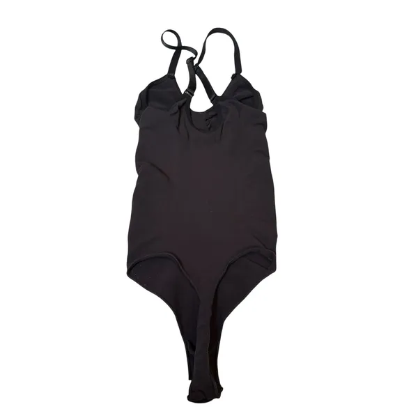 Skims Size S/M Seamless Sculpt Thong Bodysuit Black Snatched Viral Shapewear‎ - Image 4