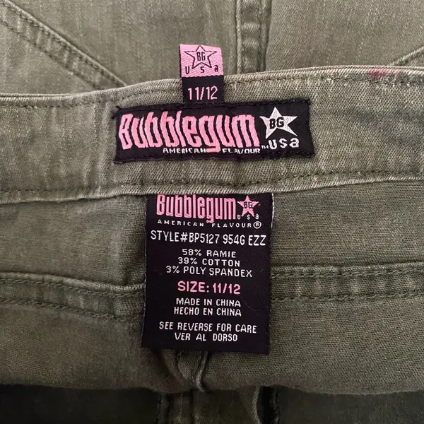 Bubblegum Cargo Mini Skirt - Image 5