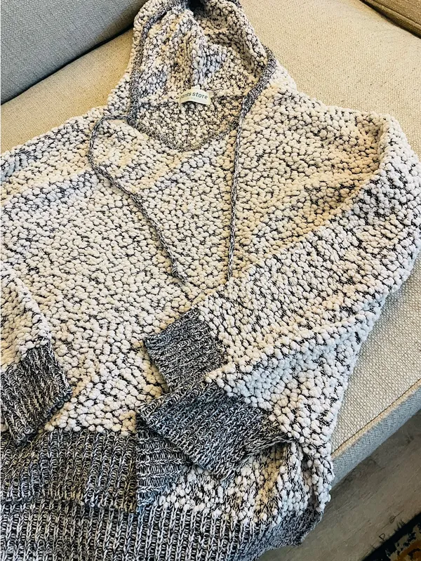 Pants Store Pullover Popcorn Sweater - Image 3