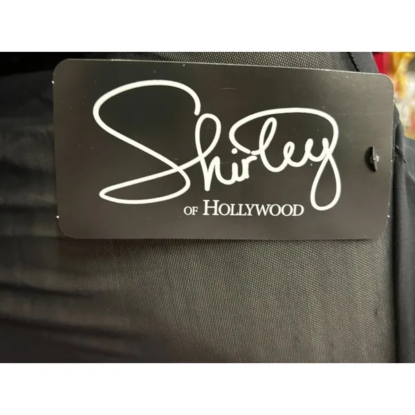 Shirley Of Hollywood Robe Black Mesh & Lace Size L - Image 5