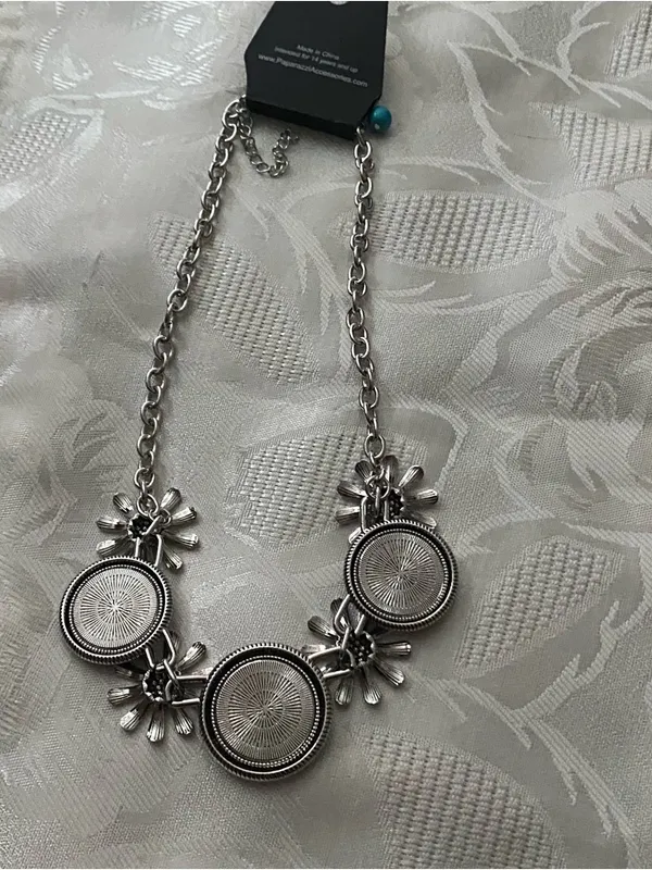Paparazzi Necklace & Earrings Set Cowboy Casanova Turquoise Western Southwest - Image 9