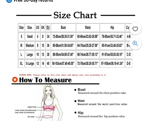 Women's Tie Back Padded High Cut Bralette Bikini - Image 4