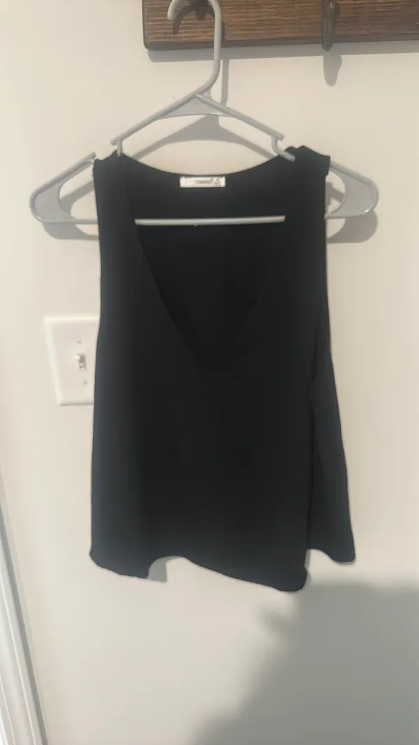 Dress Up Tank Black Top - Image 3