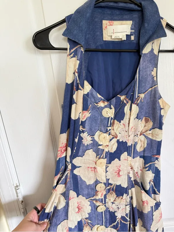 Anthropologie Camellia Collared Dress - Image 4
