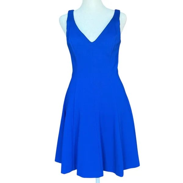 Amanda Uprichard Royal Blue Mini Dress‎ Sz XS - Image 2