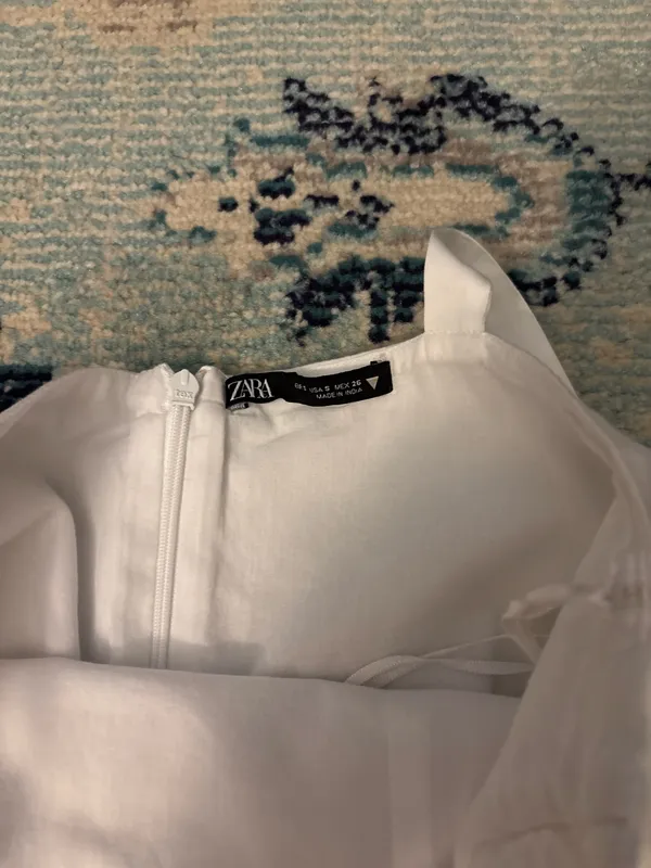 ZARA Dress Mini White - Image 5