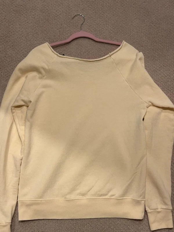 Brandy Melville Sweater Long Sleeve off the shoulder to - Image 3