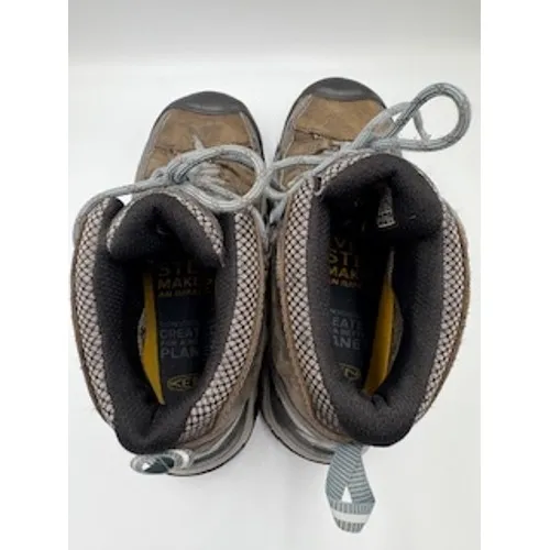KEEN Targhee III Mid Waterproof Hiking Boots 6.5 Brown Trail Gorpcore‎ Outdoor - Image 5