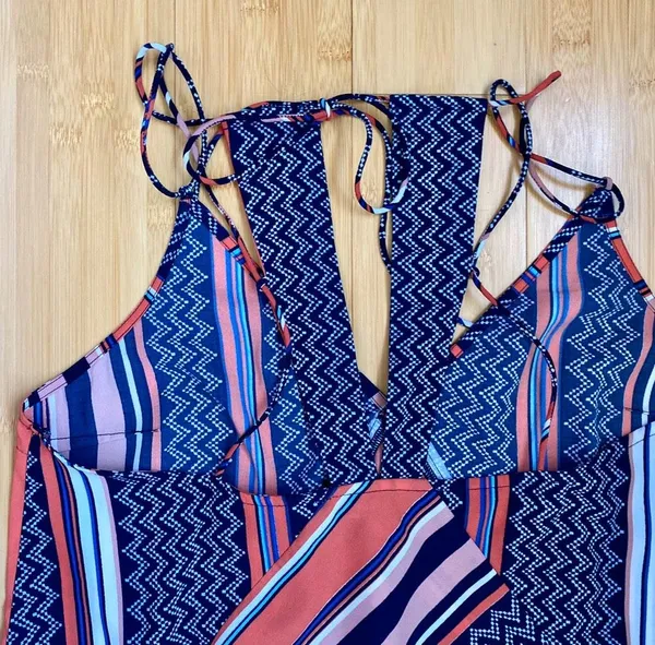 Colorful Slip Dress - Image 3