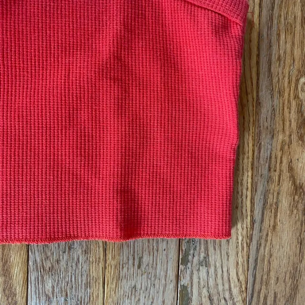 Red orange yellow white high neck Cotton:On Tank top - Image 6