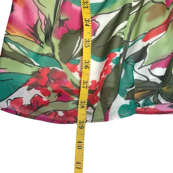 Nine West Tropical Floral Dress Size 14‎ NWT Wedding Guest Event Party Cruise - Image 9