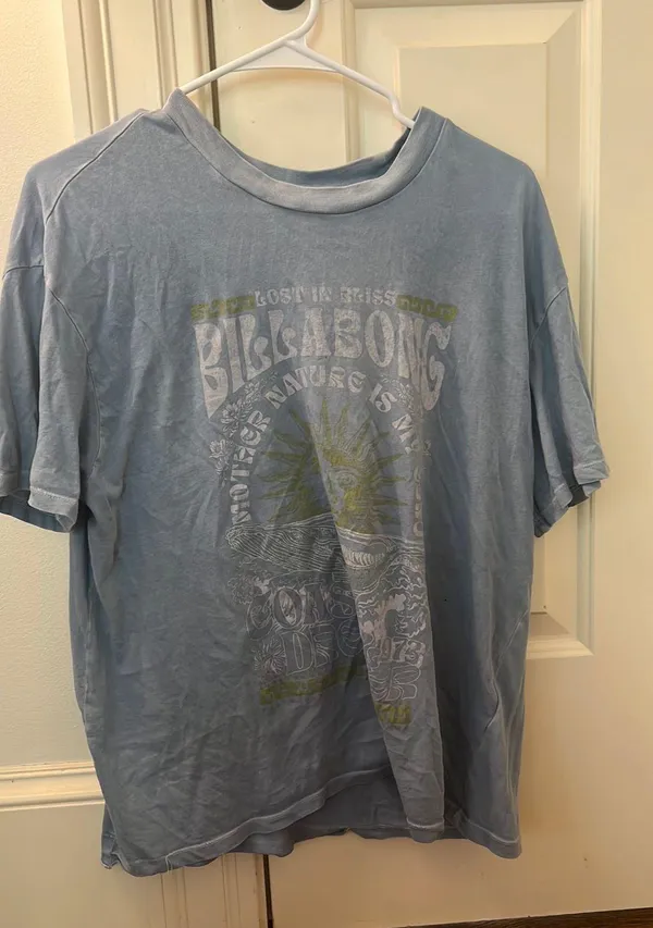 Billabong Blue Tshirt - Image 2