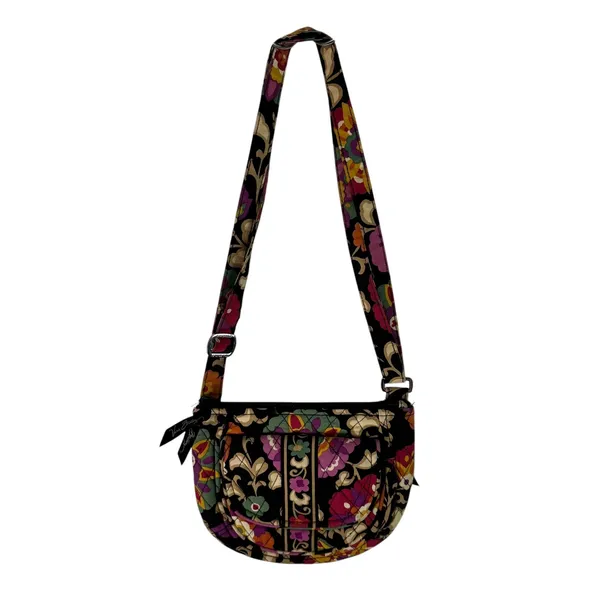 Vera Bradley‎ Floral Quilted Crossbody Bag Purse Adjustable Strap - Image 8