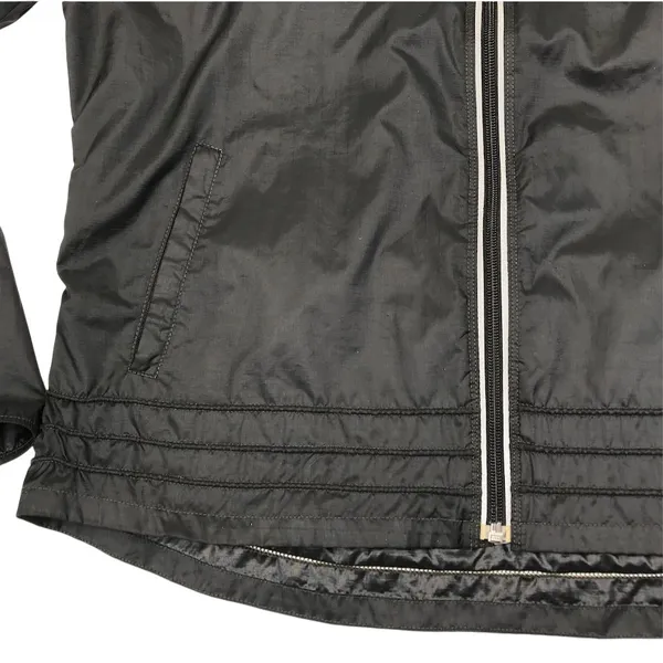 ARIAT Full Zip Packable Rain Jacket Women L Black Travel Timeles Everyday Sporty - Image 8