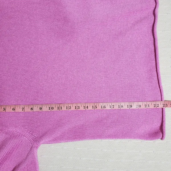 Lauren Ralph Lauren Light‎ Pink Cable Knit Pullover Sweater. Size: XL - Image 8