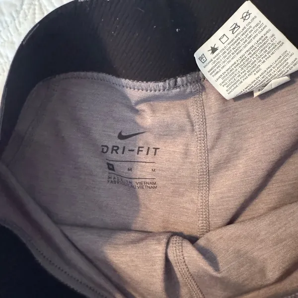 Nike Gray Athletic Compression Shorts - Image 3