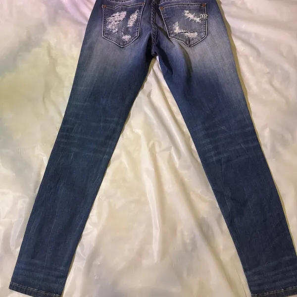 Miss Me Dark Blue Skinny Jeans - Image 5