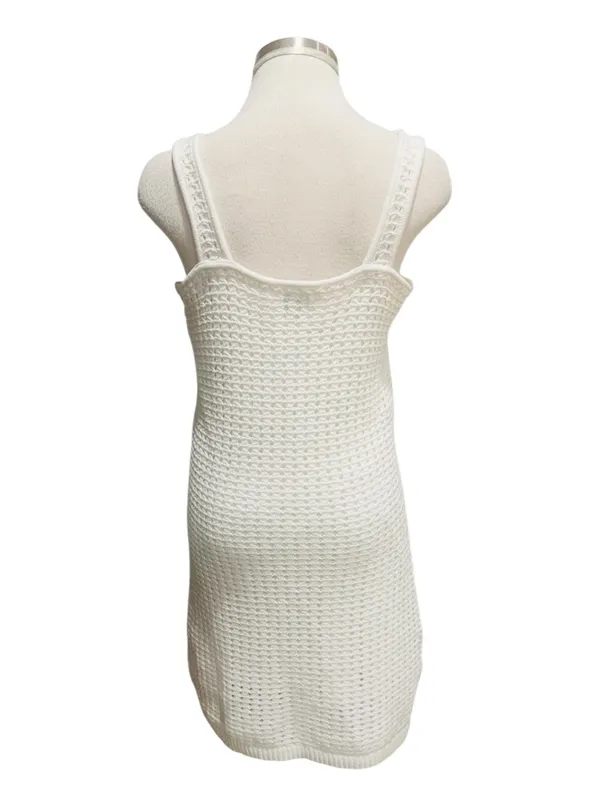 Gap Crochet Mini Dress. Off White Size Medium NWT - Image 5