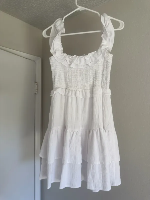 Mini White Dress - Image 3