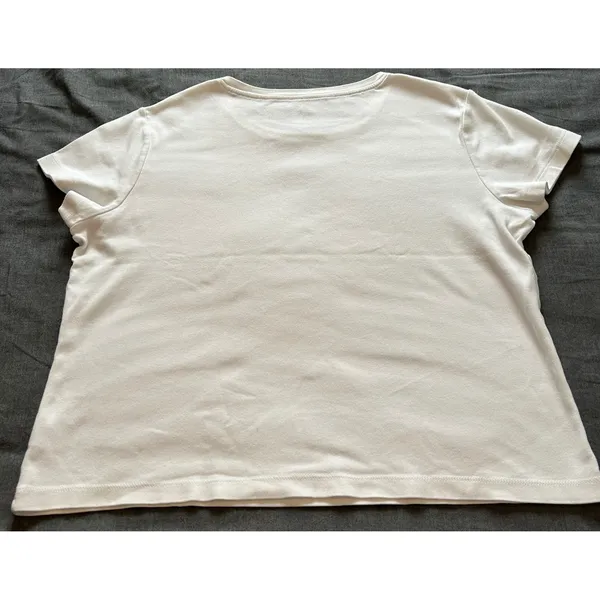 White Stag Women XL White Short Sleeve Crew Neck 100% Cotton T-Shirt - Image 11