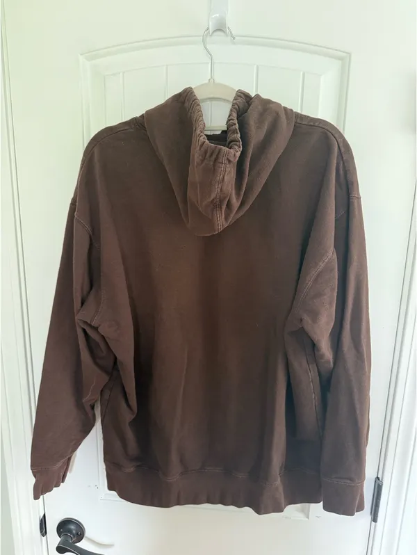Morgan Wallen Last Night Hoodie Brown Size XL - Image 4