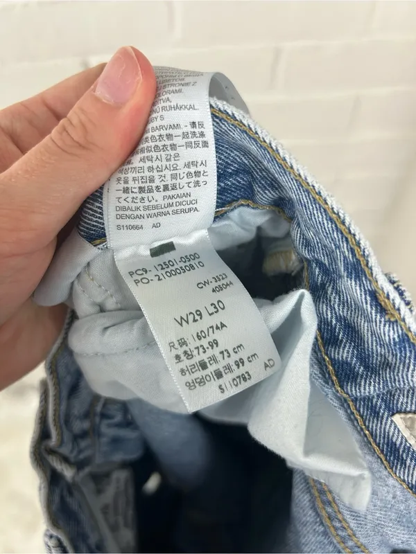 Levi’s Cotton Distressed Denim Jeans Size 29 - Image 4