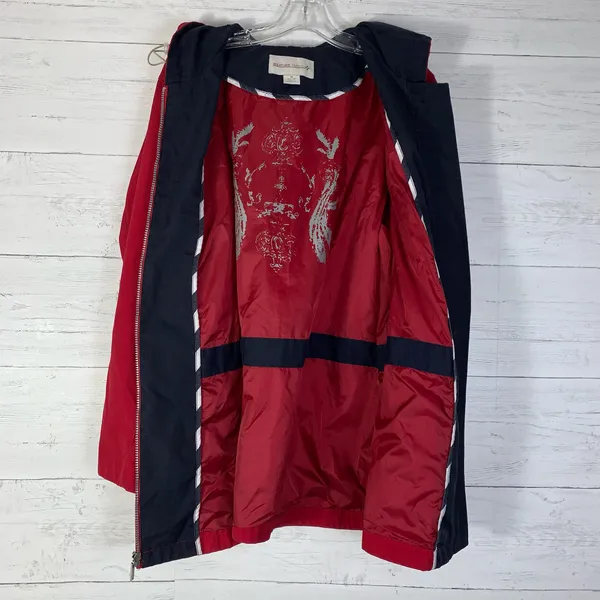 Weather Tamer red hooded jacket size 1X full zipper - Image 4