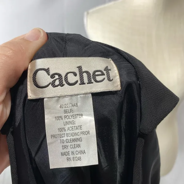 Cachet vintage gown Black Size M - Image 4
