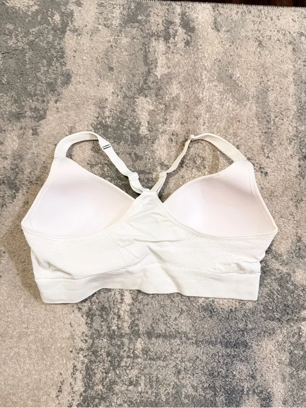 BCG White Sports Bra - Image 2
