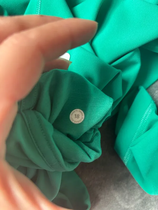 NWT Lululemon Align High-Rise Pant with Pockets 25" Maldives Green - Size 18 - Image 5