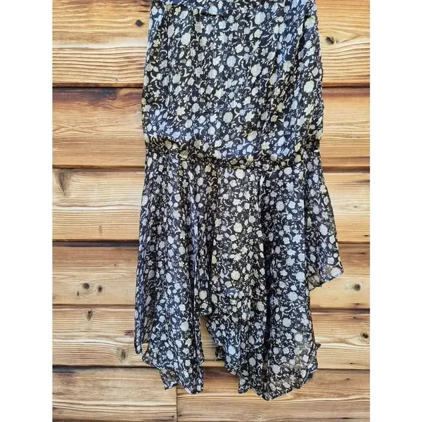 NWT ASTR Santorini Black One Shoulder Dress Size XS - Image 12