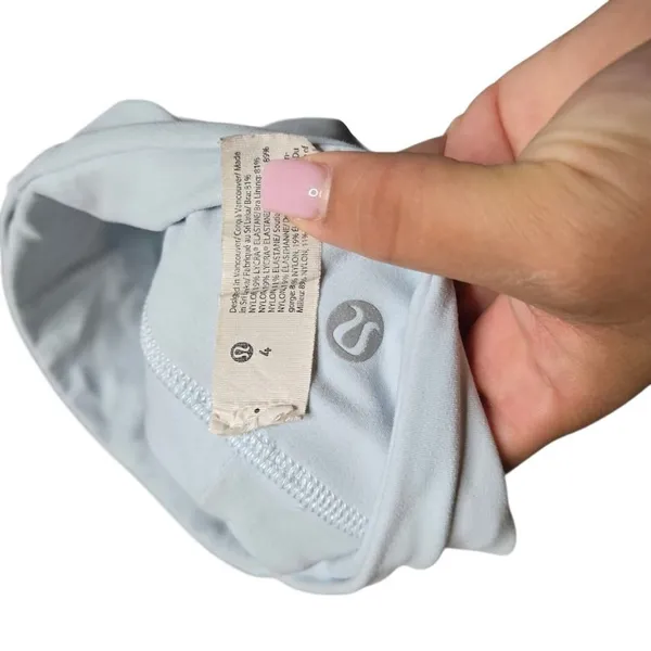 Lululemon Align Light Blue Bra‎ Size: 4 - Image 4