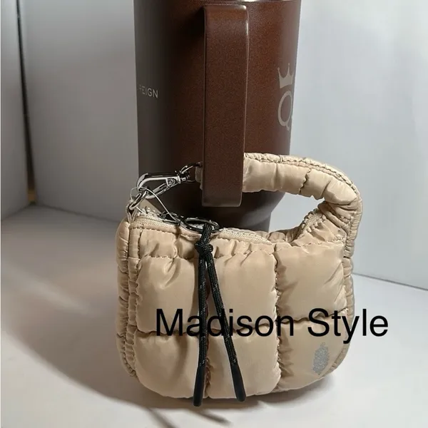 Free People Quilted Micro Pouch - #1035 - Image 4