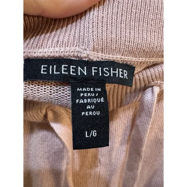 Eileen Fisher Straight York Lounge Pant Size Large Waffle Sweater Relaxed - Image 8