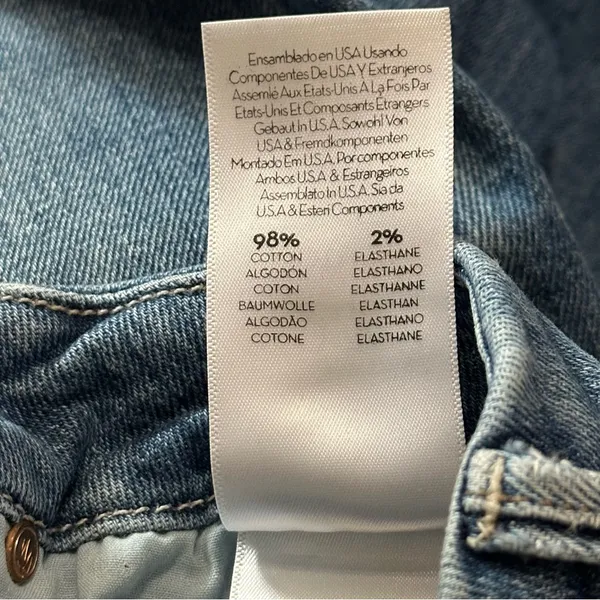 Mother Denim Women’s Size 27 Popism Blue The Looker High Rise Ankle Skinny Jeans - Image 11