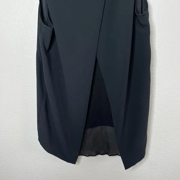 Rag & Bone Black Sleeveless blouse Layered Asymmetrical Hem Top M - Image 8