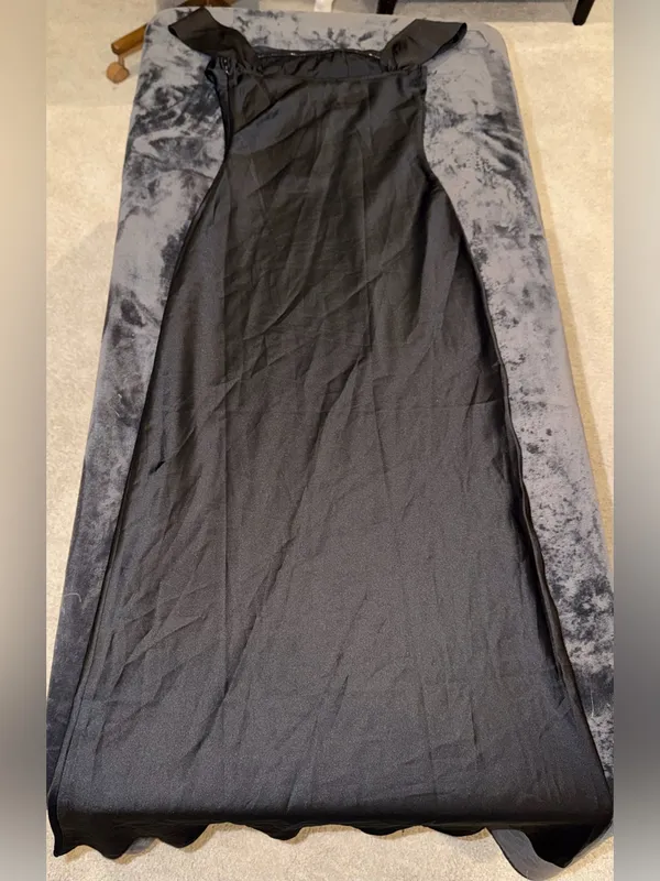 Beginning Boutique Ella Black Off Shoulder Formal Maxi Dress Size 4 New with tag - Image 15