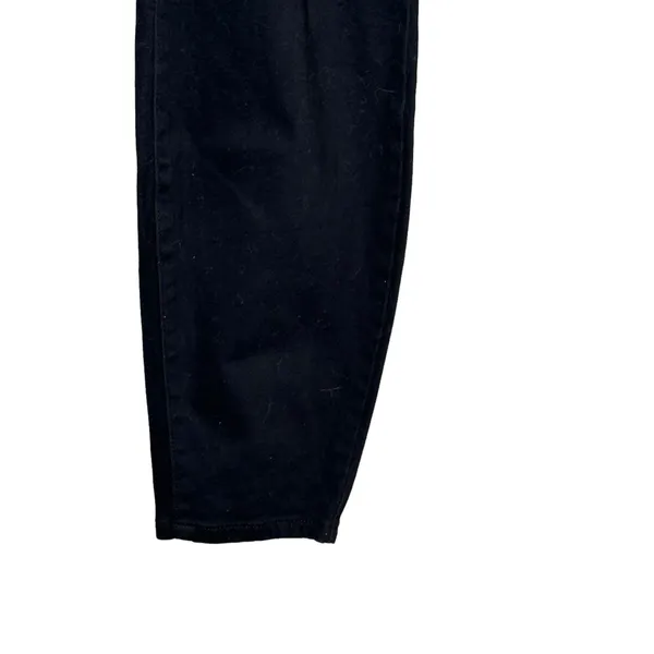 Old Navy Women Jeans Rockstar Mid-Rise Skinny Stretch Denim‎ Black Size 36 - Image 4