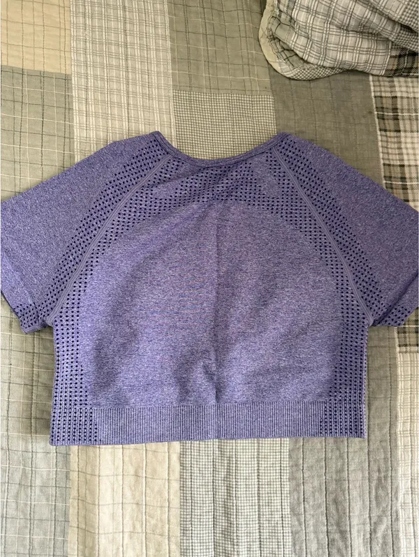 Amazon purple athletic top - Image 2