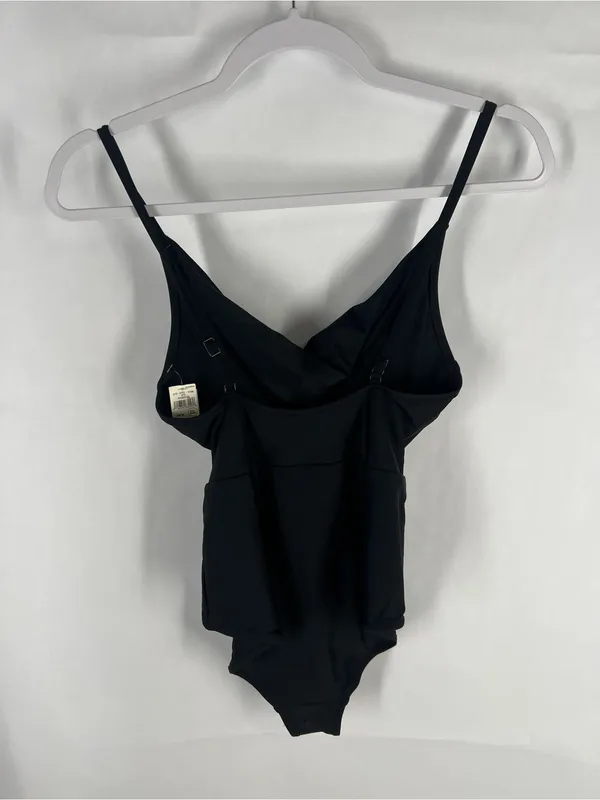 Aerie Twist Cutout One Piece Swimsuit Black Size M NWT - Image 7