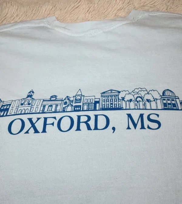 Comfort Colors Oxford Shirt Ole Miss - Image 3