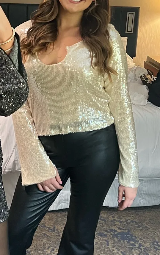 Wild Fable sequin top - Image 5